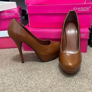 Cognac Colored Heels